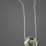 Gold & Silver Pearl Pendant